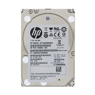 785689-001 HP 1.2TB 12Gb/s SAS 10000 2.5-inch Hard Drive
