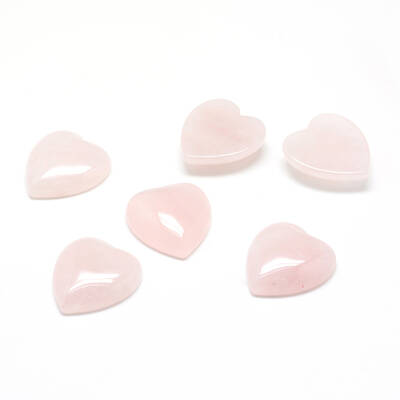 Natural Rose Quartz Gemstone Cabochons