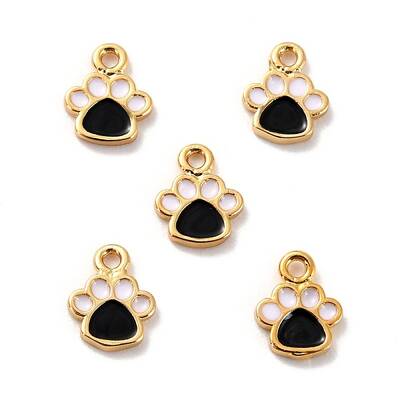 Brass Enamel Pendants