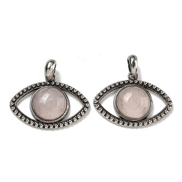 Natural Rose Quartz Pendants