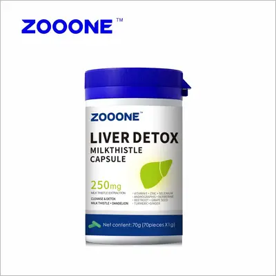ZOOONE-Liver Cleanse Detox & Repair Formula - Herbal Liver Support Supplement with Milk Thistle Turmeric Dandelion Root & Art...