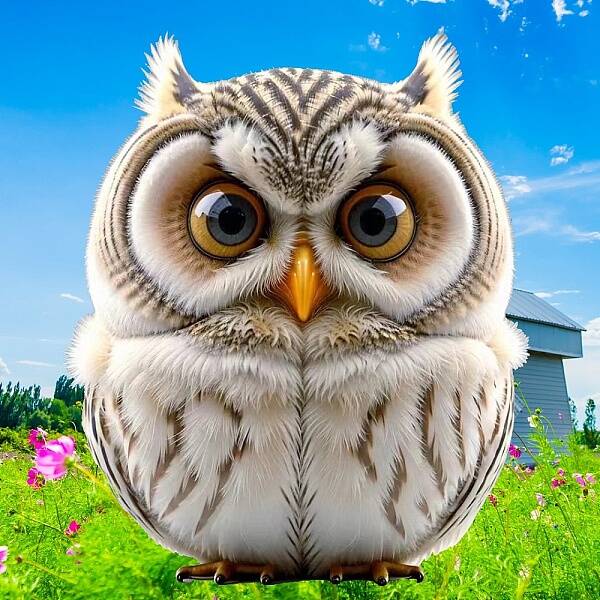 Owl Acrylic Hanging Ornaments