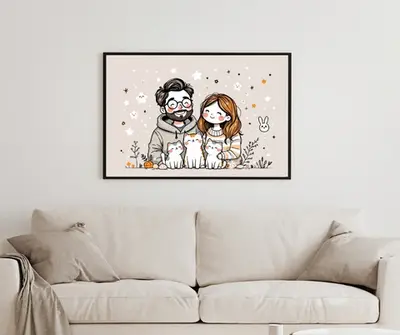 Family Moments with Furry Friends