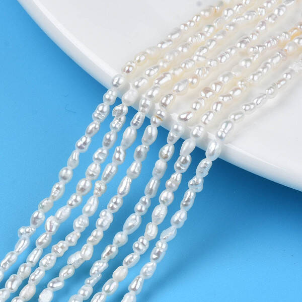 Natural Cultured Freshwater Pearl Beads Strands
