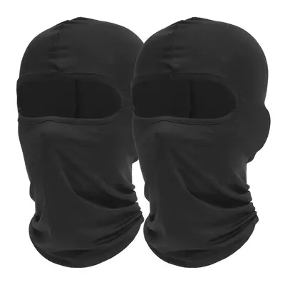 Breathable Balaclava Face Mask, 2 Counts Anti-UV Windproof Neck & Full Face Cover for Motorcycle Bicycle Outdoor, Sports & ...