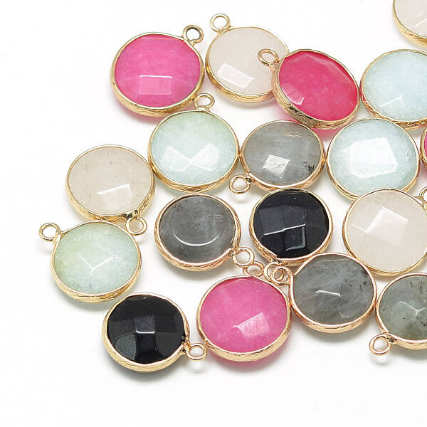 Natural & Synthetic Mixed Stone Pendants