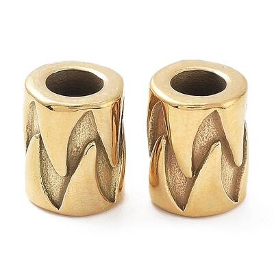 Ion Plating(IP) 304 Stainless Steel European Beads