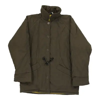 Vintage Unbranded Ski Jacket - Large Khaki Nylon