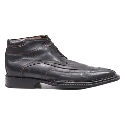 BUGATTI Ankle Boots Black Leather Mens UK 9