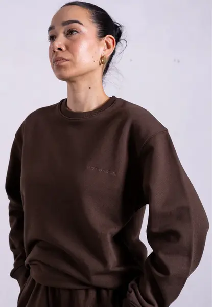 Organic Cotton Sweatshirt, Hot Fudge | Size: XXL