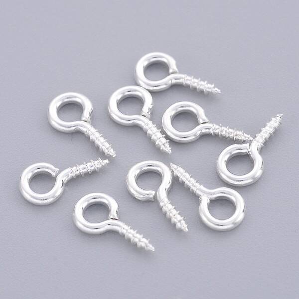 Iron Screw Eye Pin Peg Bails