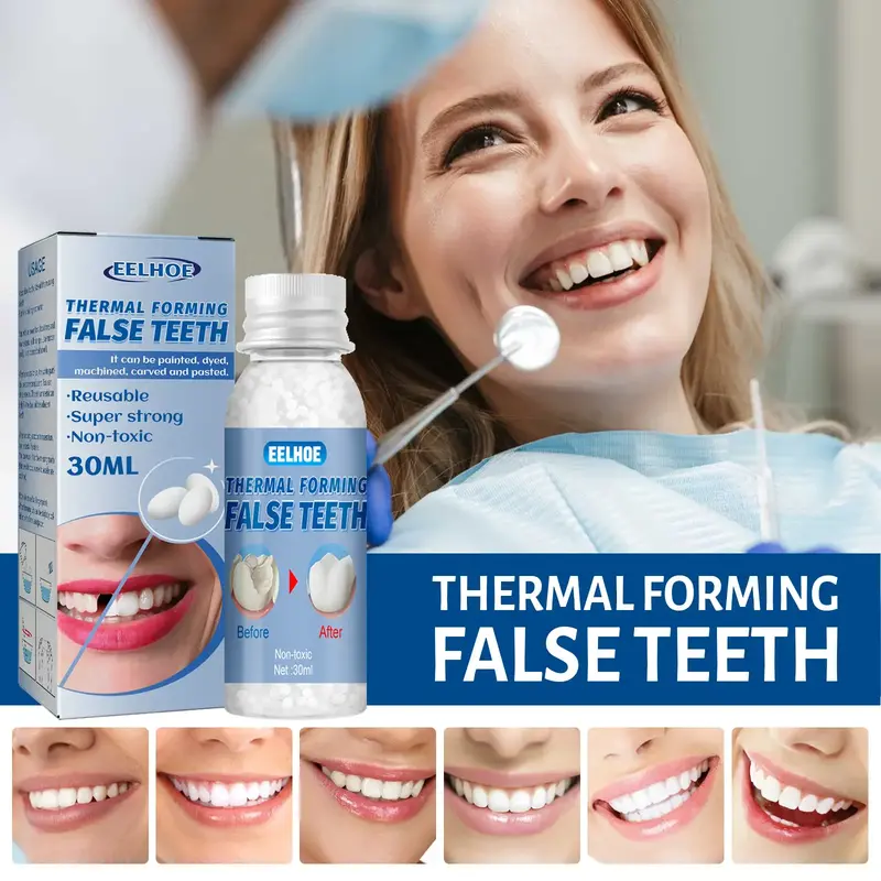 Moldable Dental Gel Dentures Temporary Fillings Cavities and Teeth Fillings Temporary Tooth Filling