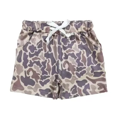 camo Print Summer Boy Shorts