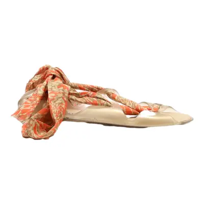 MELISSA Strappy Sandals Beige Synthetic Womens UK 5
