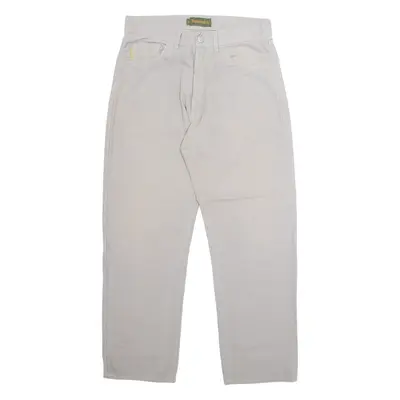 TIMBERLAND Mens Trousers Green Regular Straight W34 L28