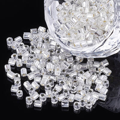 12/0 Glass Bugle Seed Beads