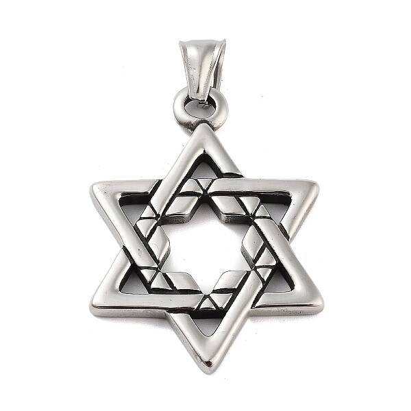 Retro 304 Stainless Steel Pendants