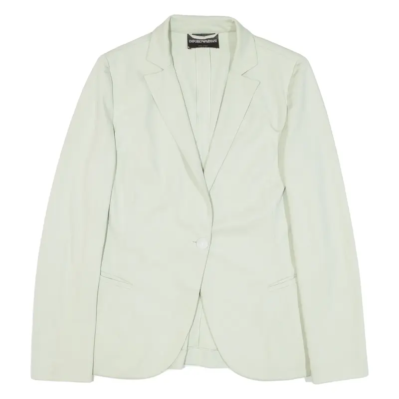 EMPORIO ARMANI Womens Blazer Jacket Green M