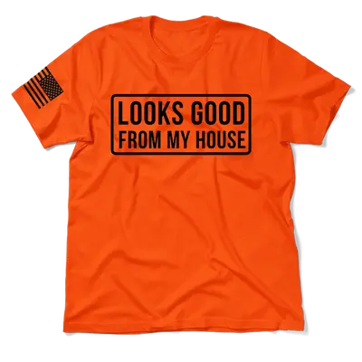Looks Good - Safety Orange T-Shirt