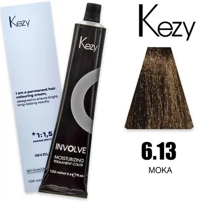Kezy involve color 100 ml mocca 6.13