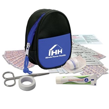 50 Promotional Zipper Tote First Aid Kit - 45 Piece & FDA ...