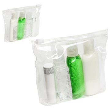 100 Customized No-Burn Outdoor Kit - Sanitizer & Sunscreen