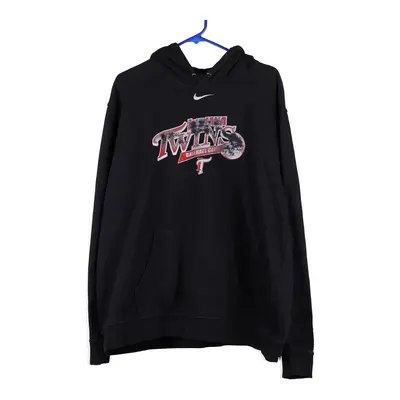 Minnesota Twins Nike MLB Hoodie - XL Black Cotton Blend