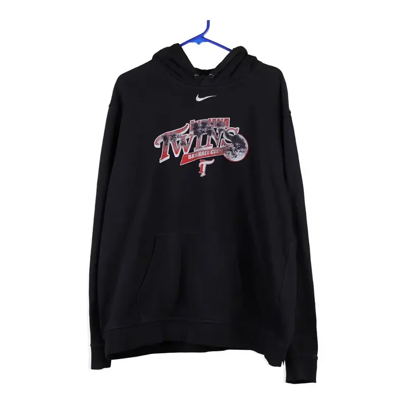 Minnesota Twins Nike MLB Hoodie - XL Black Cotton Blend