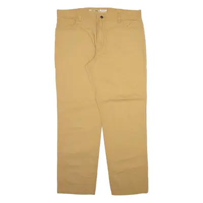 CARHARTT Mens Trousers Beige Relaxed Straight W40 L32