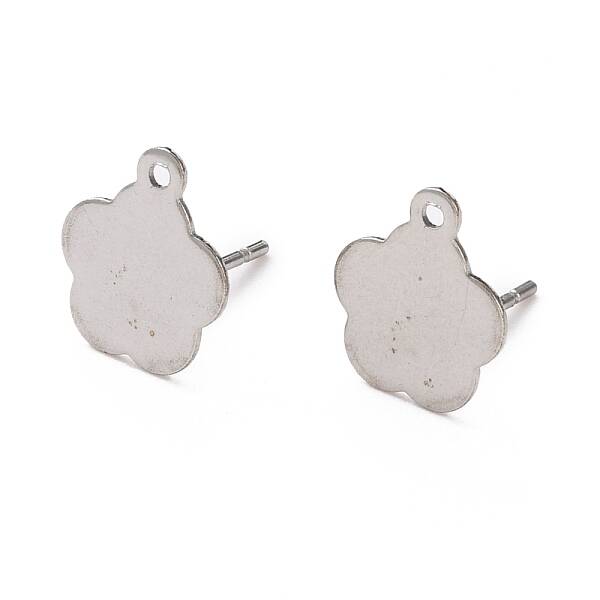 Non-Tarnish 304 Stainless Steel Stud Earring Findings