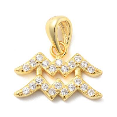 925 Sterling Sliver Micro Pave Clear Cubic Zirconia Pendants