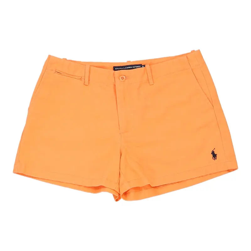 Ralph Lauren Sport Shorts - 30W UK 8 Orange Cotton | Size: UK 8