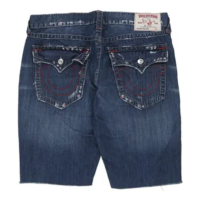 True Religion Shorts - 38W 11L Blue Cotton
