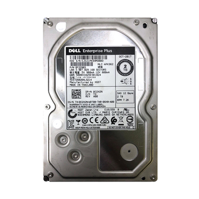 0C2X2N Dell 2TB 12Gb/s SAS 7200 3.5-Inch Hard Drive