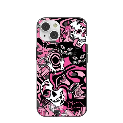 Black Spellbound Ghouls iPhone 14/16e Case