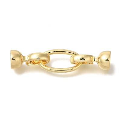 Brass Fold Over Clasps