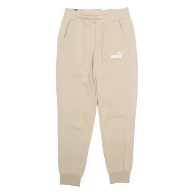 PUMA Mens Joggers Beige Tapered M W30 L29