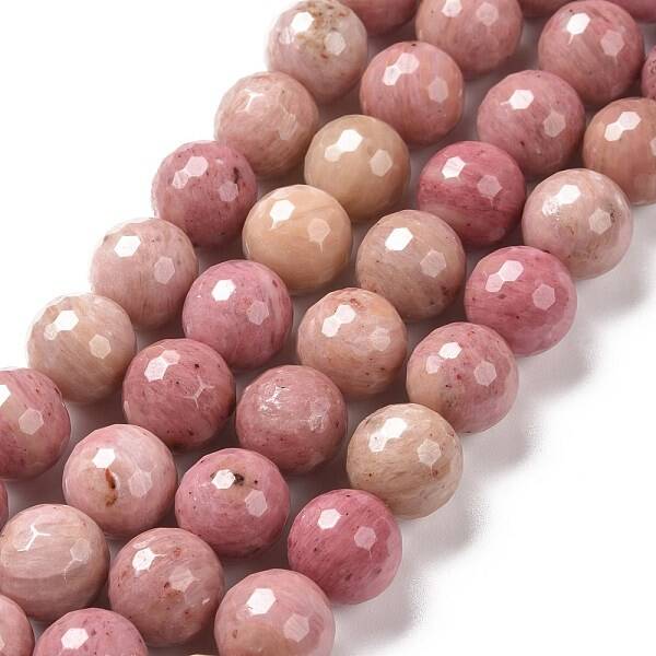 Natural Rhodonite Beads Strands