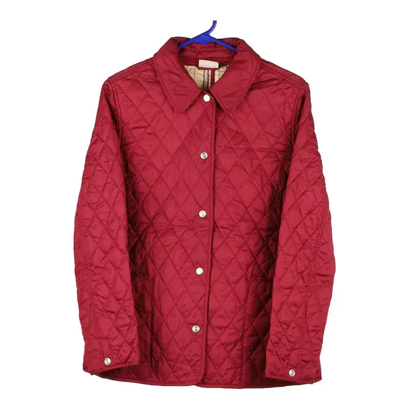 L.L.Bean Collared Puffer - Small Red Polyester