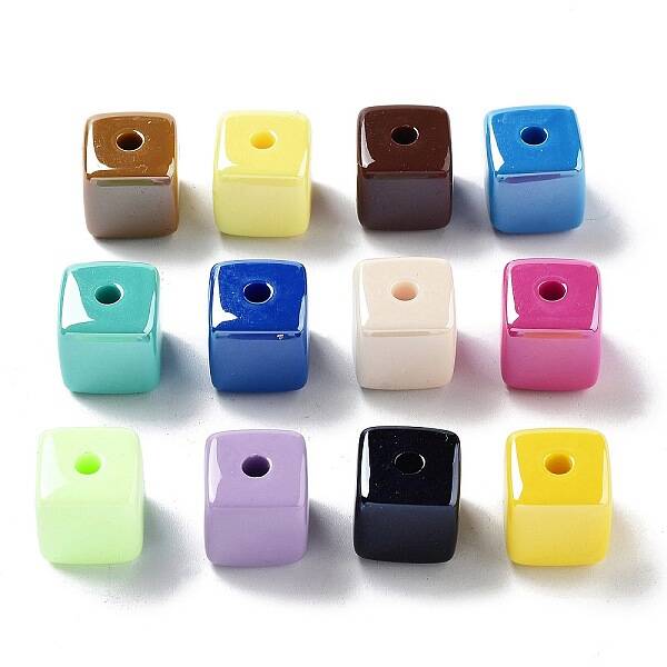 Opaque Acrylic Beads