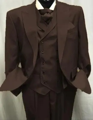 Classic Fit Suit - Pleated Pants - Athletic Fit Suits - Executive Cut Suit