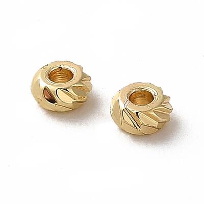 Rack Plating Brass Spacer Beads