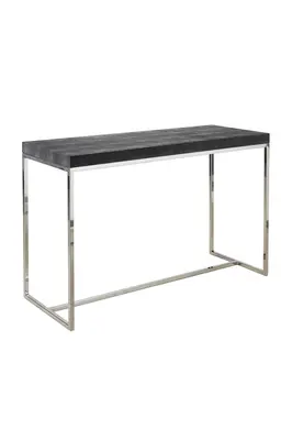 Gray Shagreen Metallic Legs Console Table | Andrew Martin Fay
