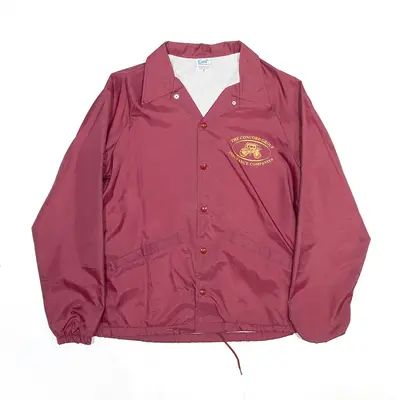 ELERT SPORTSWEAR The Concord Group Maroon 90s Nylon Coach Jacket Mens M