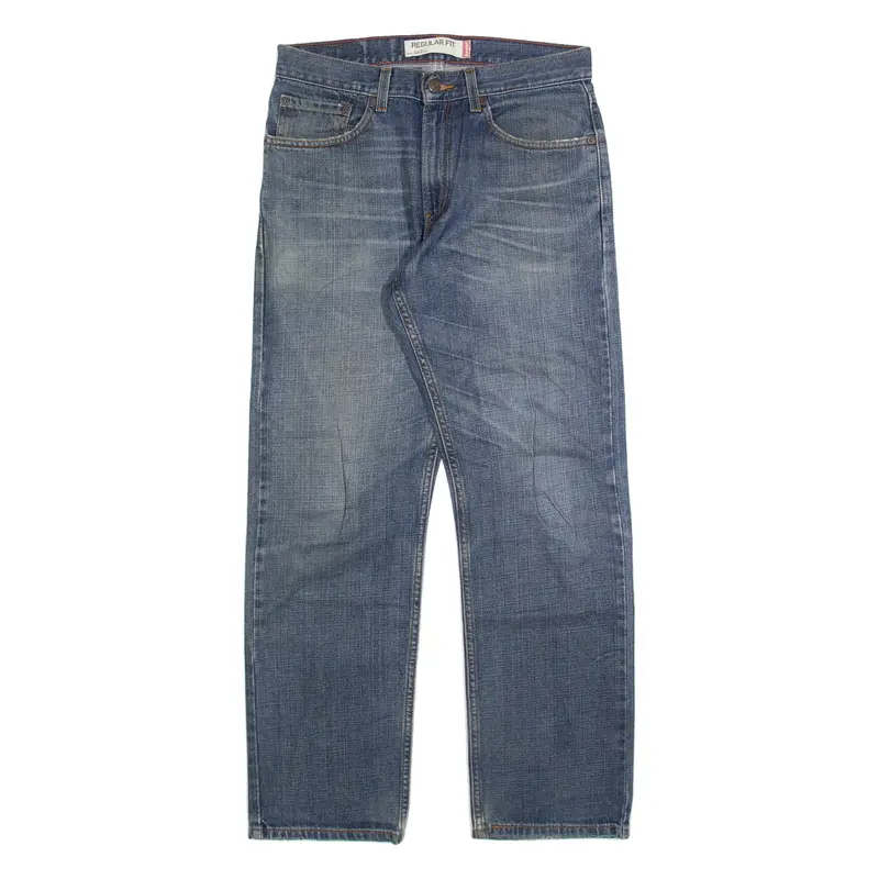LEVI'S 505 Jeans Mens Blue Regular Straight W32 L32