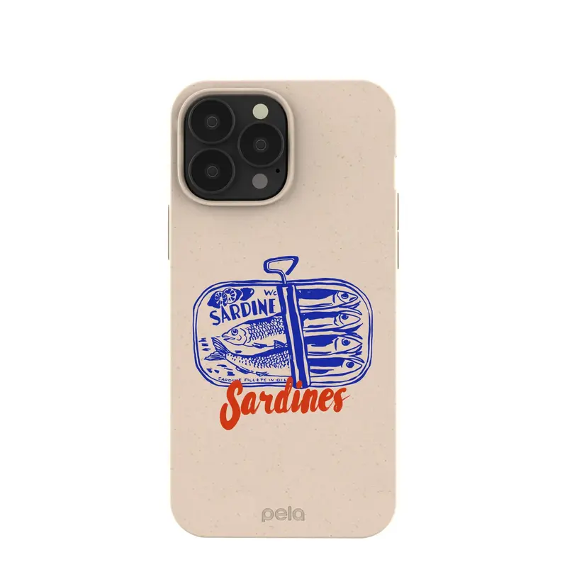 Seashell Sardines iPhone 13 Pro Max Case
