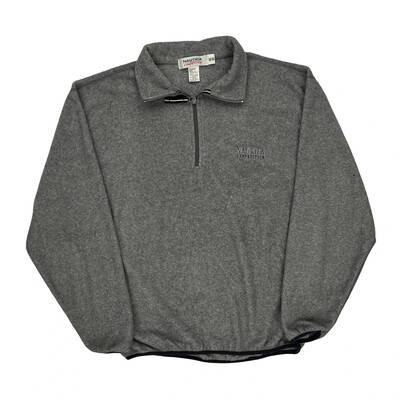 Made In Usa Nautica Fleece - Medium Grey Polyester Blend