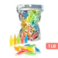 Nik-L-Nips Vintage 1 Lb Wax Bottle Candy Drinks Bag – Old School Halloween Candy, 80s & 90s Nostalgic Treat, Party Favor Ba...