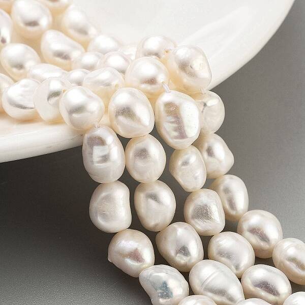 Natural Cultured Freshwater Pearl Beads Strands