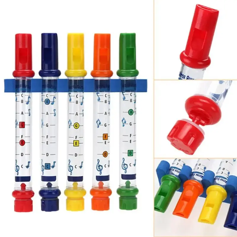 Colorful Water Flute Toy, Educational Musical Instrument Toy for Kids, Fun Bath Toy